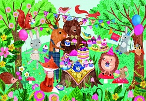 Пазл - Праздник в саду, 50 деталей (Crocodile Creek, 4050-4)